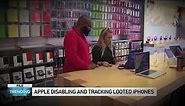 Apple tracking looted iPhones