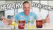 4 Delicious Flavor Infused Water Recipes To Drink More Water | LiveLeanTV