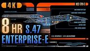 System47: Enterprise-E Schematics • 8-Hour Loop in 4K [from ver. 2.5.01]