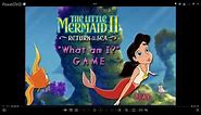 The Little Mermaid II:Return To The Sea:Special Edition 2008 DVD Menu Walkthrough