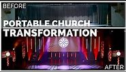 Transformation and Behind The Scenes of Piedmont Chapel | Portable Church