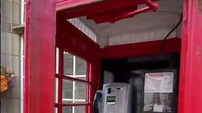 An Old Fashioned Grade Two Listed Red Telephone Box in Full Working Order! - Spare Change Anyone?