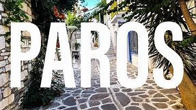 Paros Island Parikia Village Virtual Tour 4K HD