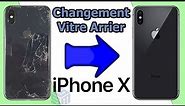 ( Restoration )Comment Changer Vitre Arrier iPhone X- Xr- Xs-/ Remplacement Back Glass iPhone X