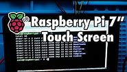Installing a Raspberry Pi 7" Touchscreen Display on a Raspberry Pi 4
