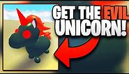 How to get the EVIL UNICORN in ROBLOX Adopt Me! (2021 METHOD)