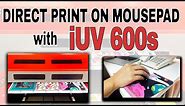 Direct UV Printing on Leather Mousepads