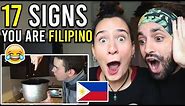 Crazy SIGNS that you are A FILIPINO - INSANE Philippines Reaction