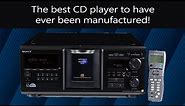 This is the Best CD Player Ever! | Sony Elevated Standard 400 Disc CD Compact Disc Player CDP-M555ES