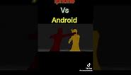 IPHONE VS ANDROID fight @mavemarvy