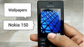 How to set Wallpaper in NOKIA 150-RM1190| How do I change wallpaper on Nokia wallpapers Nokia 150