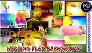 wedding Flex Background | wedding Background | MD Edits
