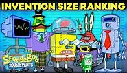 Plankton's Inventions Ranked By Size! 🤖 | SpongeBob