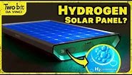 Breakthrough Solar Panel Makes Hydrogen At Home!