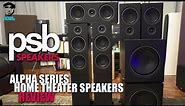 Affordably Amazing! PSB Alpha 7.2 Home Theater Speakers Review
