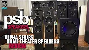 Affordably Amazing! PSB Alpha 7.2 Home Theater Speakers Review