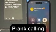 Prank calling McDonalds #prankcall #prank #prankcalling #prankcalls #mcdonaldsprank