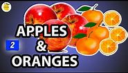 Apples and Oranges Idiom Meaning |Most Common English Idioms (Easy to Use in Daily Conversations)|#2