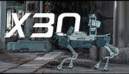 Introducing X30, industrial flagship quadruped robot