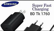Samsung 25W Fast Charger | Unboxing, Charging Test and Review