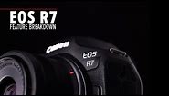 Canon EOS R7 APS-C Sensor Mirrorless | Complete Feature Breakdown