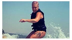 Pink's Routine Involves Everything From Wake Surfing To 32-Mile Bike Rides