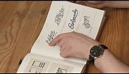 ✏️ How To Design A Hand Lettered Vintage Logo | Start To Finish