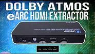HDMI eARC Dolby Atmos Audio EXTRACTOR for non-eARC Displays
