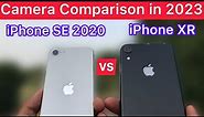 iPhone XR VS iPhone SE 2020 Camera Comparison in 2023 🔥| Detailed Camera Test in Hindi ⚡