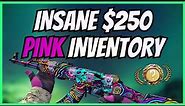 BEST PINK CS:GO INVENTORY FOR $250! Insane Cheap Pink CSGO Skins 2023!