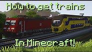 Immersive Railroading Minecraft Tutorial
