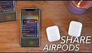 Pair Multiple AirPods to iPhone with iOS 13 (Share Audio)