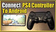 How to Connect PS4 Controller to Android Phone using BLUETOOTH (Easy Method)