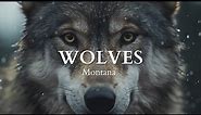 Wolves in Montana (2 Minute Documentary)