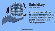 Subsidiary Company: Definition, Examples, Pros & Cons