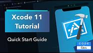 Xcode Tutorial for Beginners - (using the new Xcode 11)