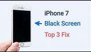 Top 3 Ways to Fix iPhone 7 Black Screen of Death 2023 (iOS 16)