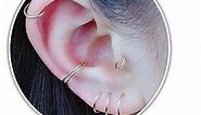 4mm Super Tiny Tragus Hoop Earrings, 20g Gold Cartilage Earring, Helix Hoops, Tragus Piercing Jewelry, Upper Ear Cartialge Piercing Ear Rings, 14K Gold Filled 4 mm 20 Gauge
