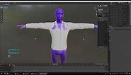 Blender - Convert A-Pose models to T-Pose (or vice versa)