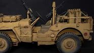 Willys MB SAS Jeep 1/6 scale model build process