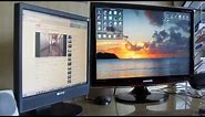How dual monitors work