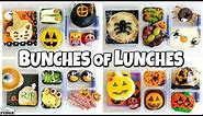 HALLOWEEN🎃 School LUNCH ideas for JK, 1st Grader, 3rd Grader 🍎 Bunches of Lunches