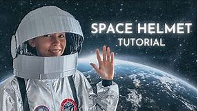 How To Make A Space Helmet | DIY Astronaut Halloween Costume From Сardboard!