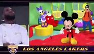 The Lakers Mickey Mouse Ring Ceremony 🤣🤣