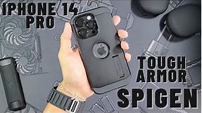 iPhone 14 Pro Space Black-Spigen Tough Armor Magfit Case Unboxing & Review (A Classic For A Reason!)