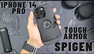 iPhone 14 Pro Space Black-Spigen Tough Armor Magfit Case Unboxing & Review (A Classic For A Reason!)