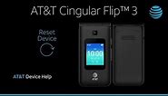 Learn How to ResetDevice on the AT&T Cingular Flip™ 3 | AT&T Wireless