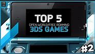 TOP 5 OPEN WORLD/FREE ROAMING 3DS GAMES! #2 - Open World / Free Roaming Games for 3DS!