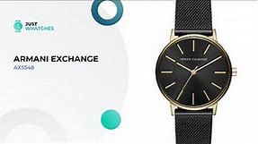 Unique Armani Exchange AX5548 Women's Watches Detailed Specs, Features, Honest Review in 360