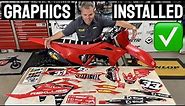 How To Install Dirt Bike Graphics